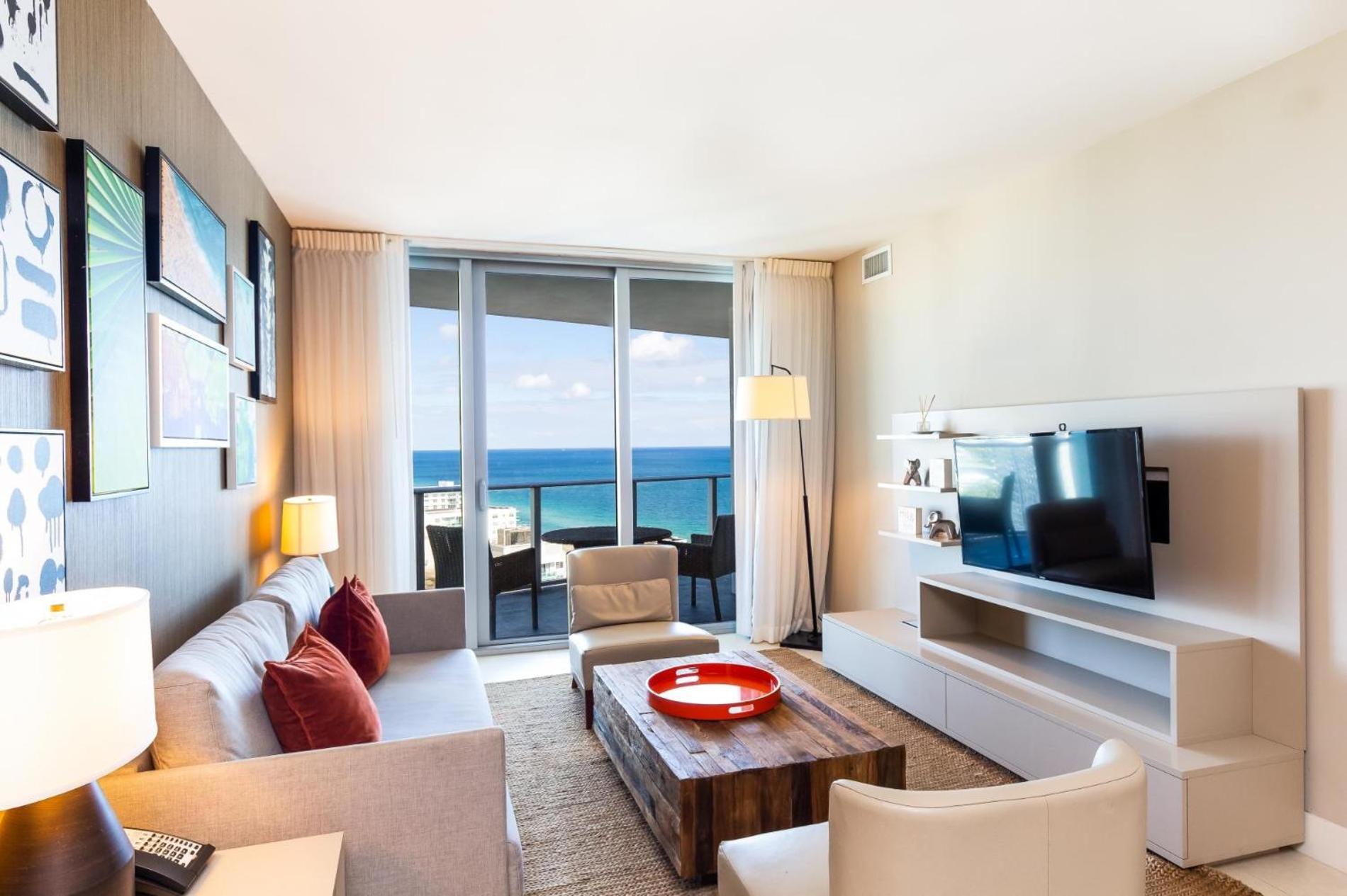 Ocean View 1 Bed On The Beach 19Th Floor Hollywood ハランデール・ビーチ エクステリア 写真