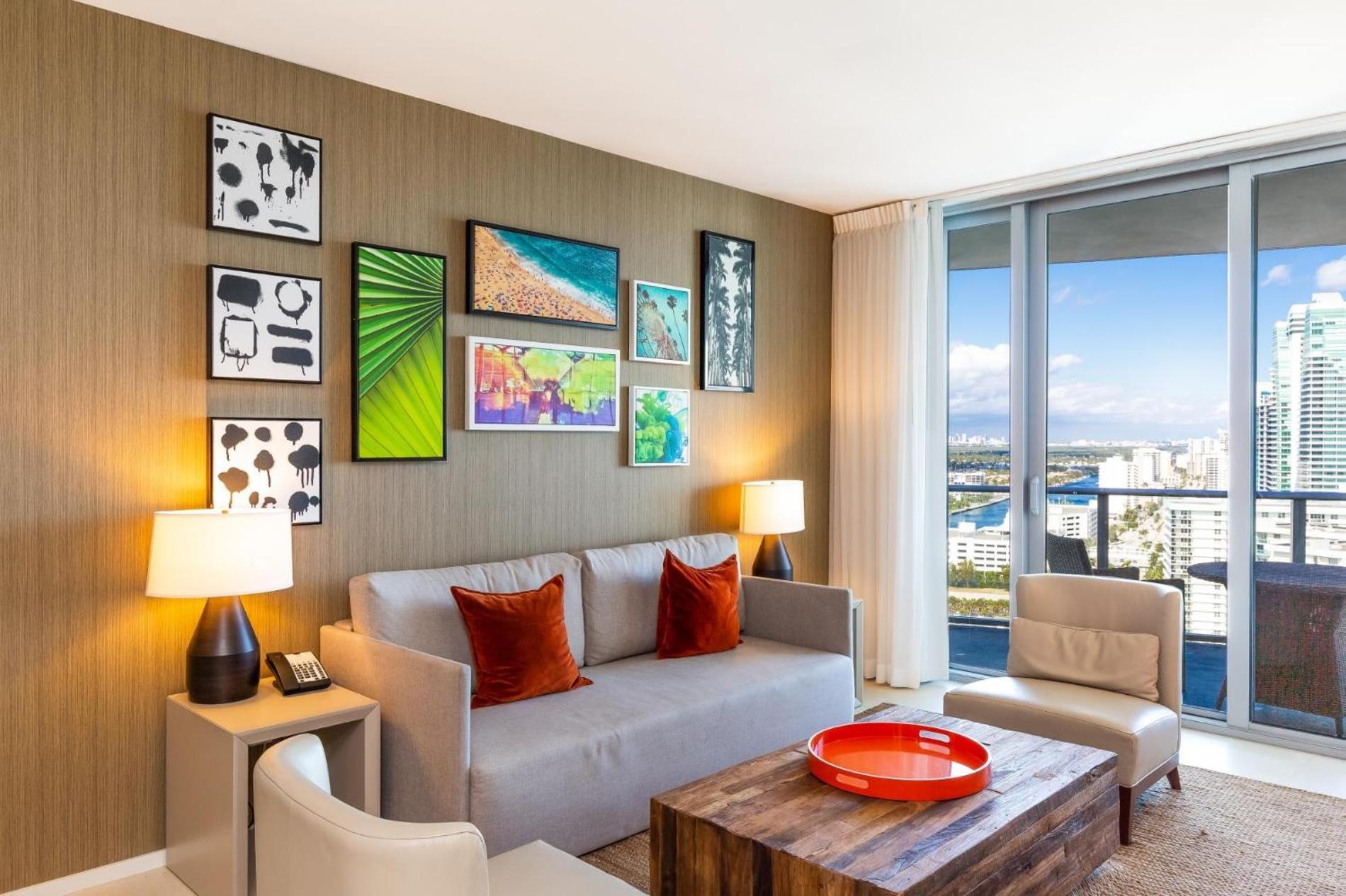 Ocean View 1 Bed On The Beach 19Th Floor Hollywood ハランデール・ビーチ エクステリア 写真